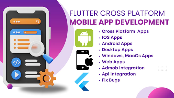 develop an ai powered flutter mobile app for android and ios with firebase