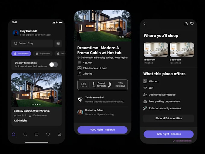 do website ui design, dashboard UI UX design using figma