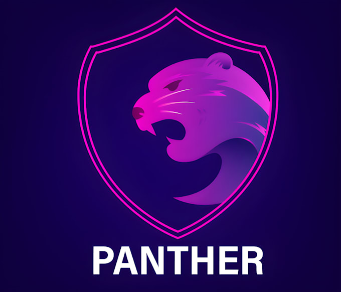 give a high quality panther logo design for your company