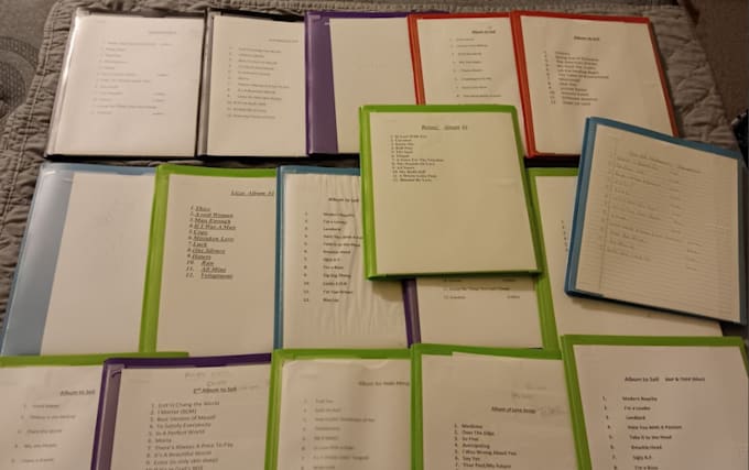 put my 4,000 songs up for sale