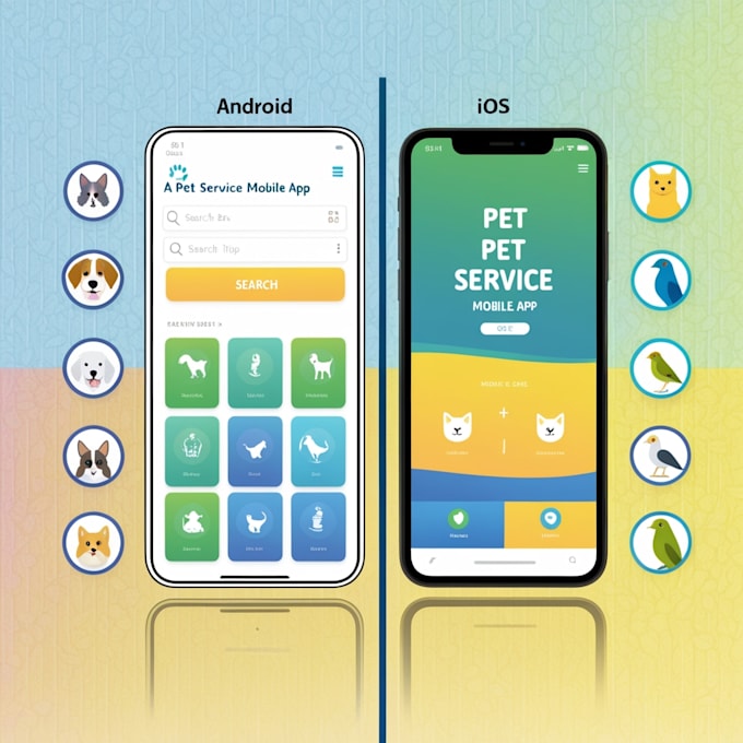 Modern ui ux redesign for service apps on android and ios by Androidapp ...
