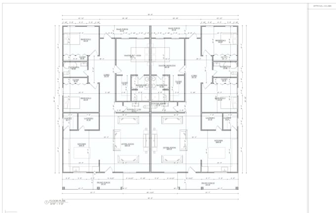 draft 2d plans, architectural and construction drawings for permit