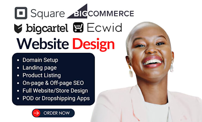 square bigcommerce ecwid bigcartel online store website design