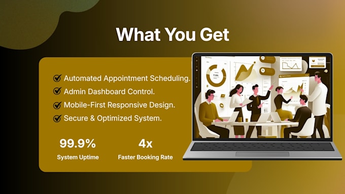 build a custom booking or appointment website with online scheduling system