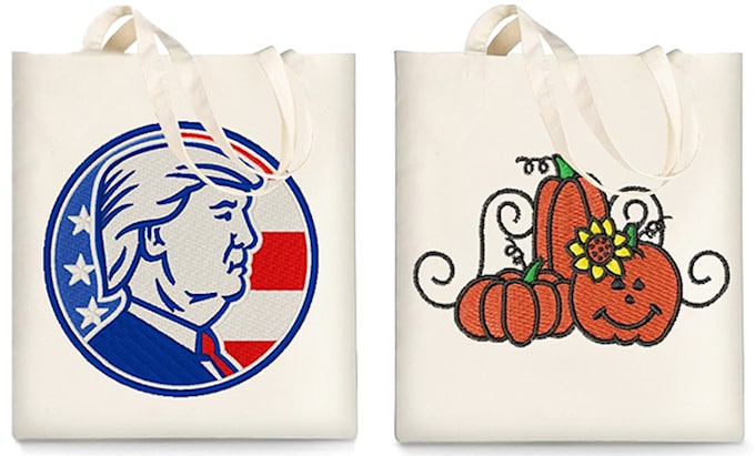 create tote bag designs according to your needs