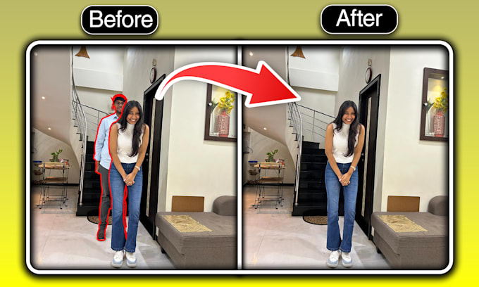 remove text, remove person and people or remove object from images