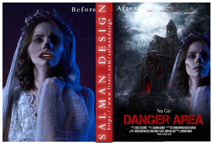 convert your photo to movie poster
