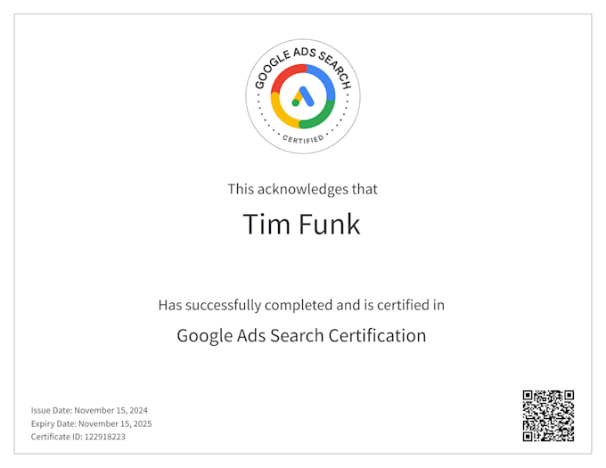 build and manage your high converting google ads campaigns