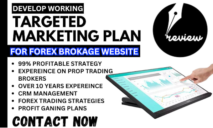 develop targeted marketing plan to boost your forex brokerage crypto website