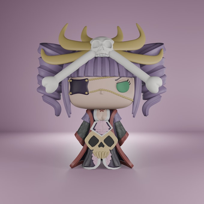 create your own custom funko pop ready to 3d print