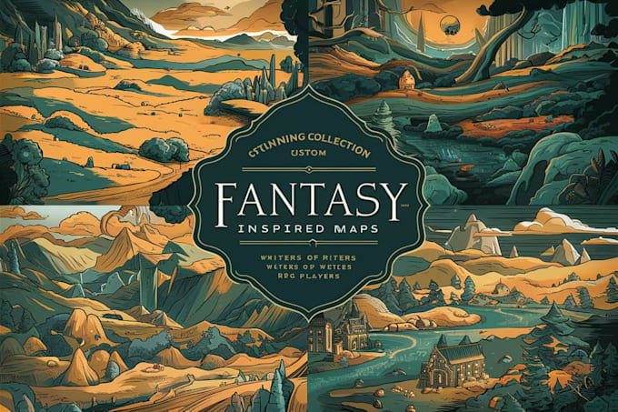 make fantasy maps for writers or rpg players