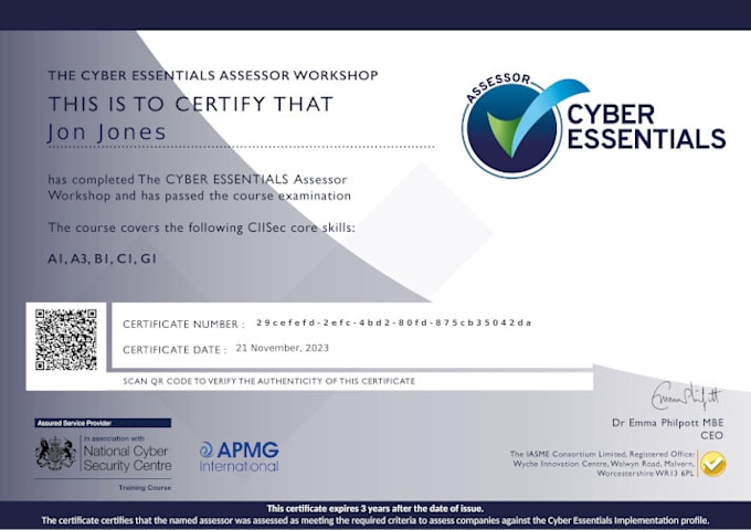 provide guidance to help your company get cyber essentials certification