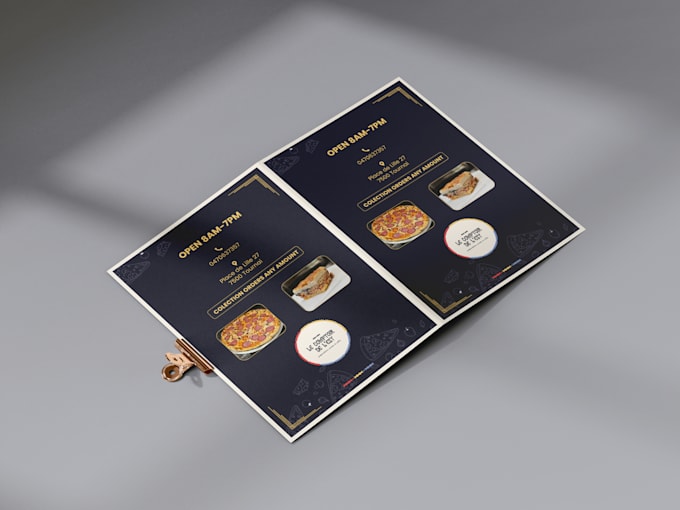 food menu design, restaurant menu design and digital menu