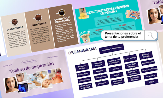 design a presentation in canva