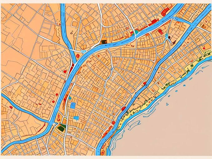 Create vector map and jpeg to line - Create Vector Map And Jpeg To Line Art 