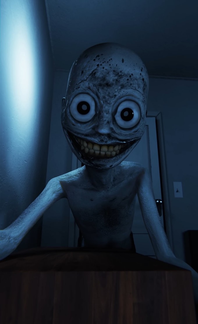 create horror, scary and stories video