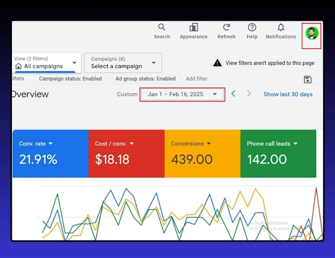 setup and optimize google ads for car repair, auto detailing, and towing service