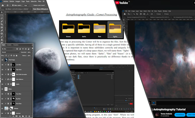 teach you how to edit your astrophotography images