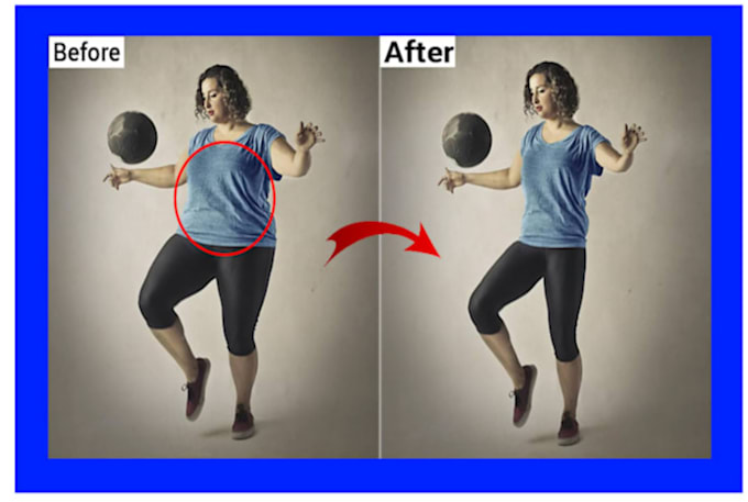 do a body  slimming and face retouching