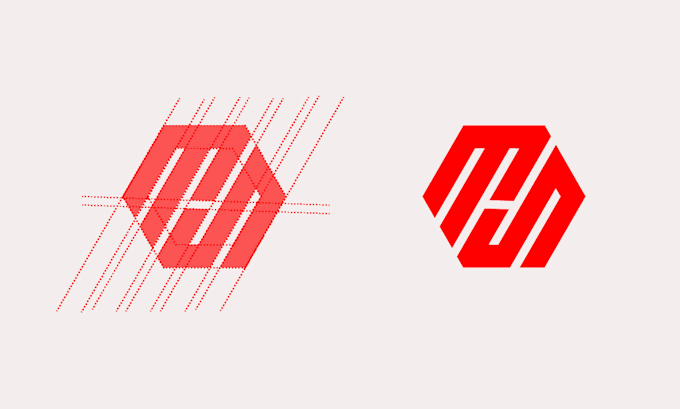 make minimalist and unique brand logo