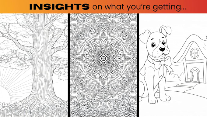 Create a colouring page book for you by Beautyof_art | Fiverr