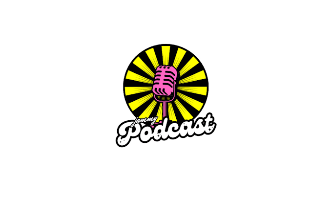 do a professional podcast logo design