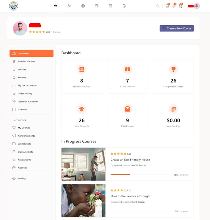 build elearning website using learndash, tutor lms, learnpress and buddyboss
