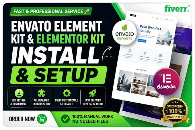 install and customize envato elements wordpress theme, themeforest demo import