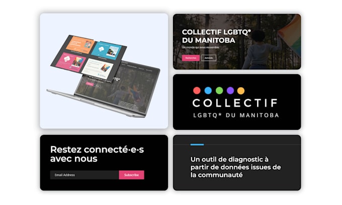 design a modern website UI UX in figma