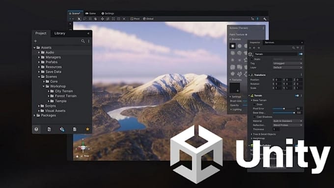 make visual novel game in unity engine