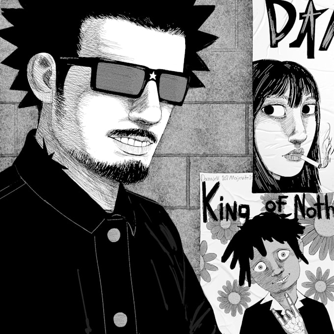 draw whatever you want in the style of an anime or manga