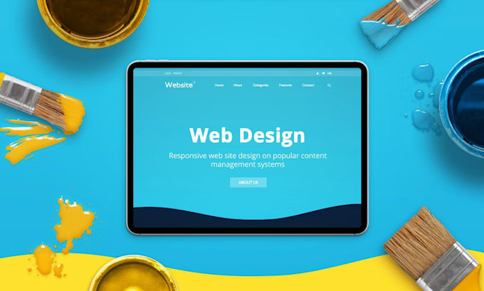 create clean and modern wordpress website for small business