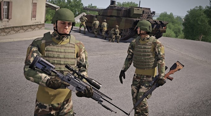import any model you have to your arma 3 reforger dedicated server or mission