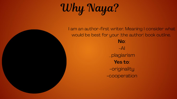 craft or help construct a book outline