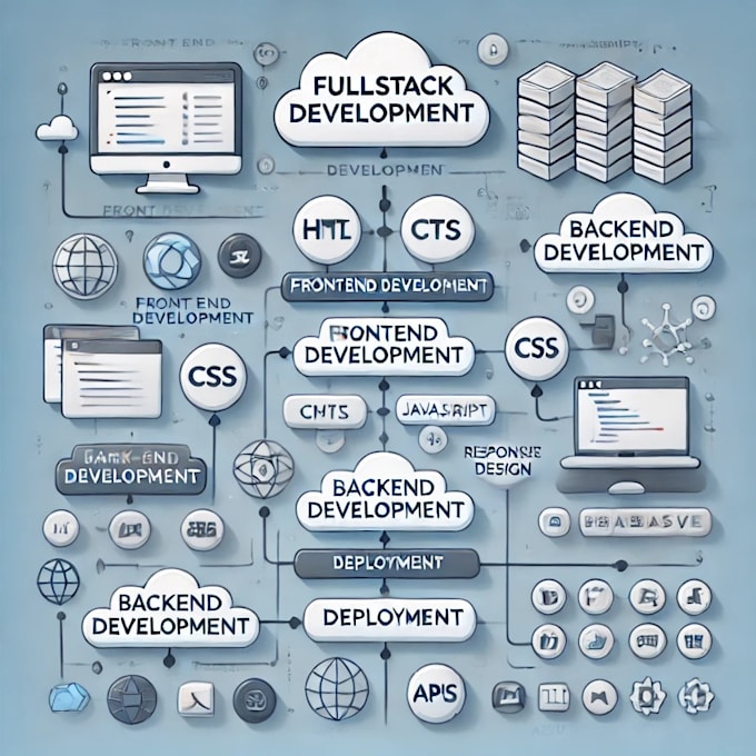do complete web development from development to deployment