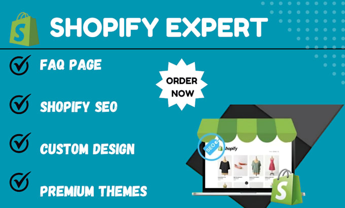 do shopify website design and redesign with premium themes