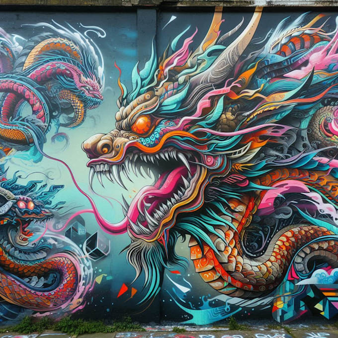 design graffiti designs, murals and wall arts