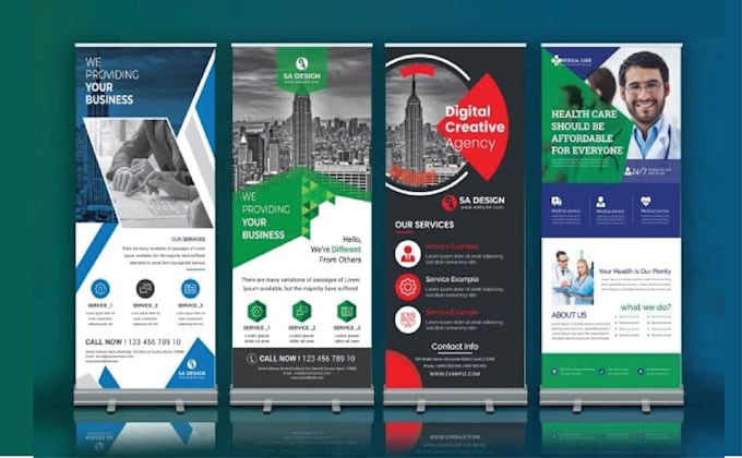 design creative window graphics design