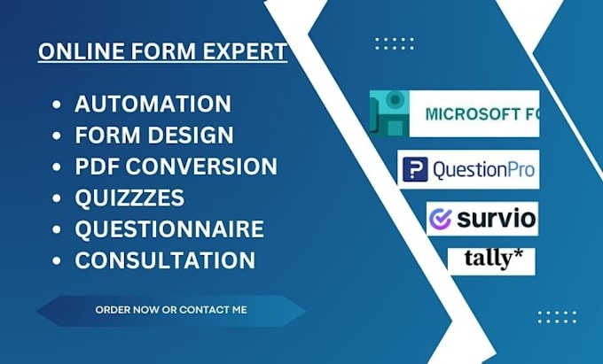 setup microsoft forms typeform questionpro toluna survio tally forms formio