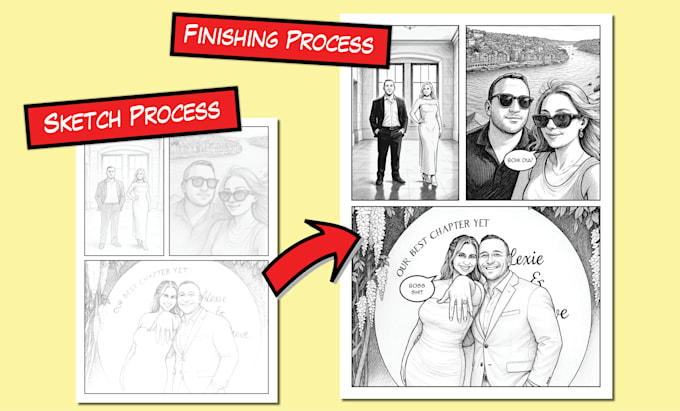 turn your story into a personalized comic strip gift