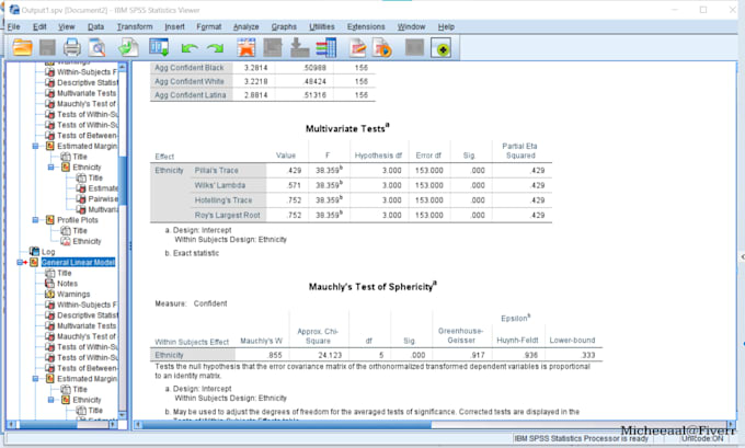do hypothesis testing,descriptive analysis,t test,chi square,regression analysis
