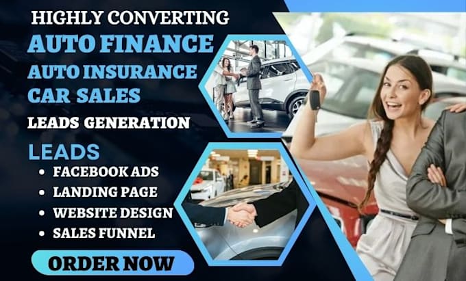 generate auto insurance leads auto finance automotive dealer sales lead car loan