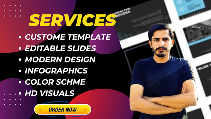 do ms powerpoint presentation, template and slides animation
