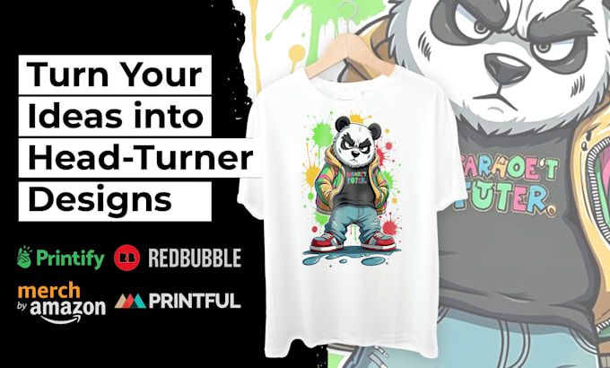 do amazing cartoon t shirt design for you