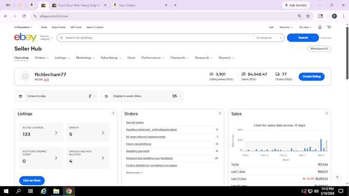 full service ebay account management ds 2step ds, high converting listings SEO