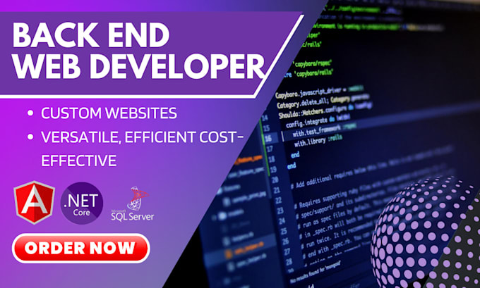 do full stack web development with angular asp dot net core and sql