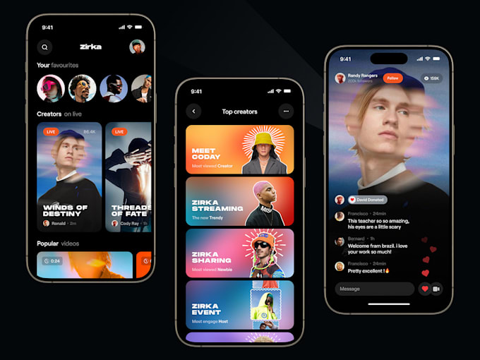 develop video calling app, ai voice call bot app, chat app, ai cold calling app