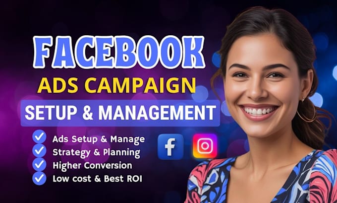 setup shopify facebook ads campaign, instagram ads, fb and meta ads marketing