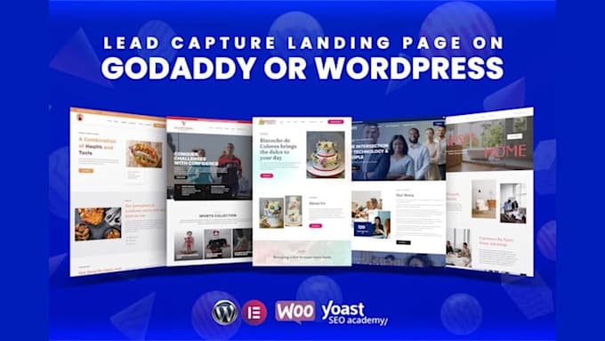 design a high converting wordpress elementor landing page,one page website