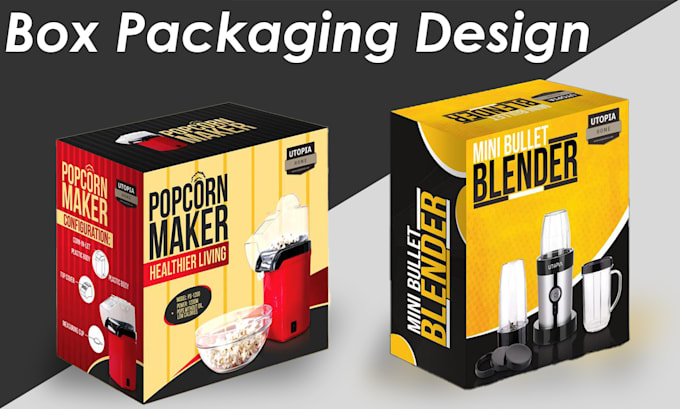 do professional product packaging design for your brand
